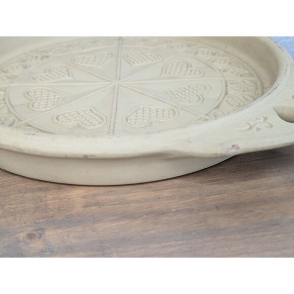 Brown Bag Cookie Art Shortbread Mold Pan 1988 Hill Design Hearts Traditional - Picture 6 of 8